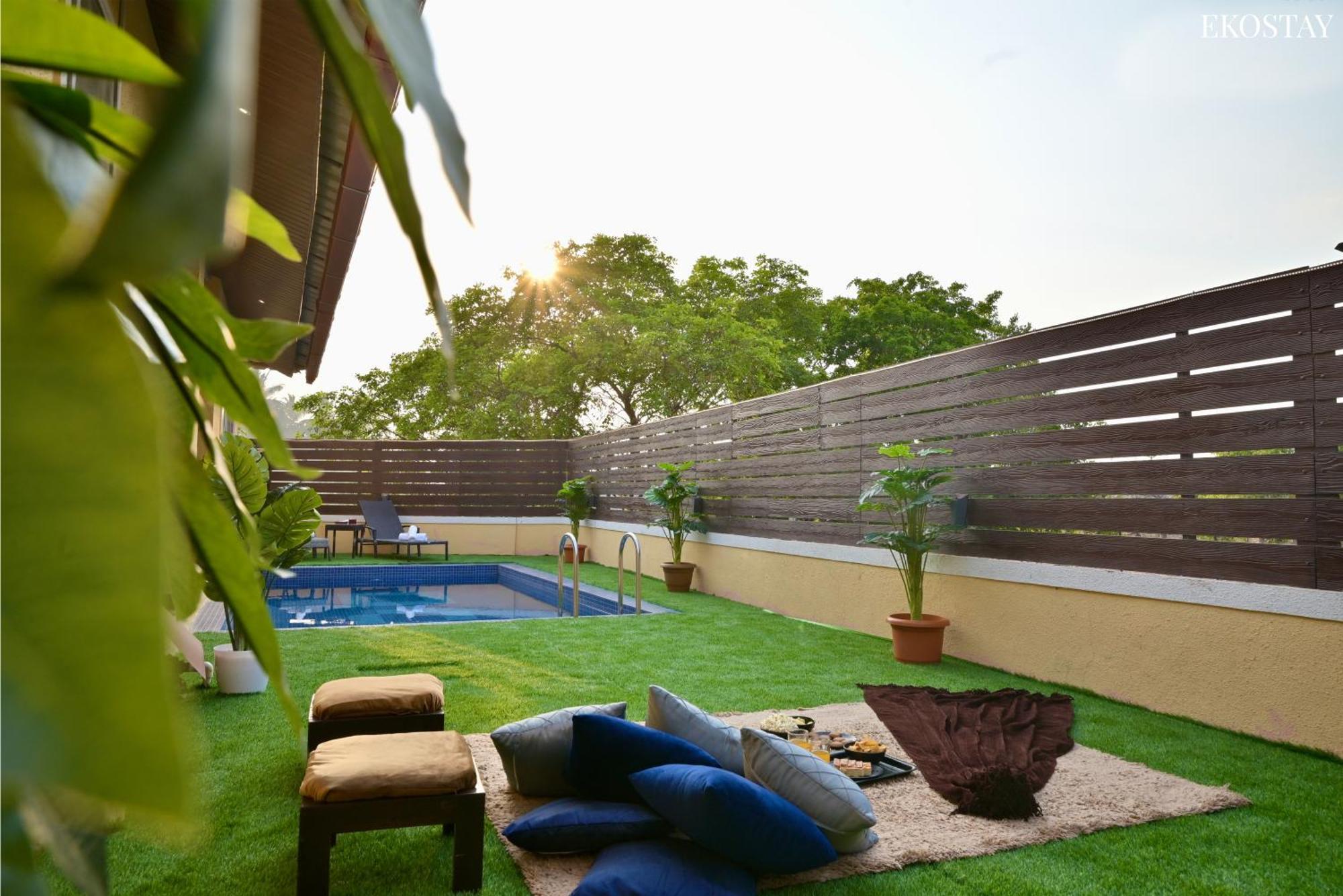 Ekostay - Pinewood Villa آليباغ المظهر الخارجي الصورة